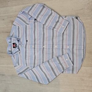 Quicksilver Boys XL Longsleeve Button Down